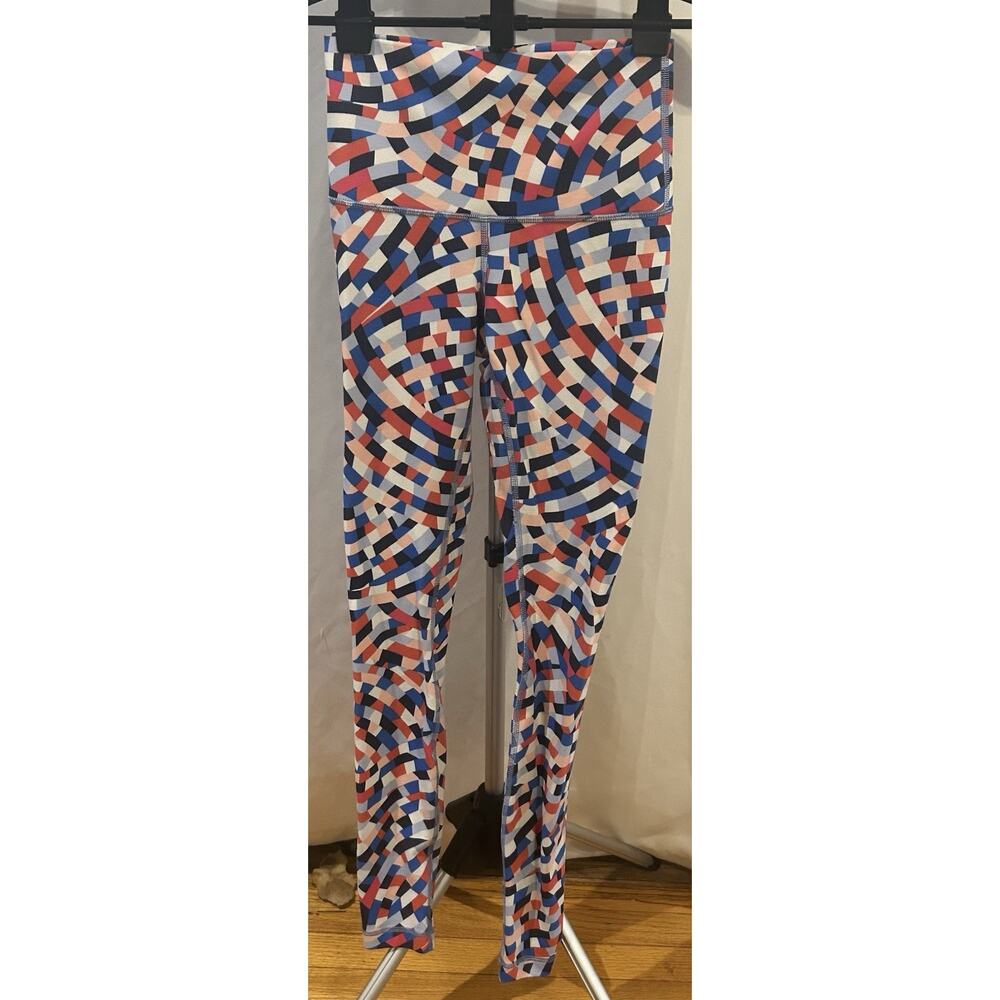 Lululemon Wunder Under in Capoeira Multi Print Leggings size 6
